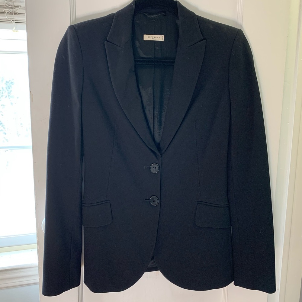 Etro Black Blazer